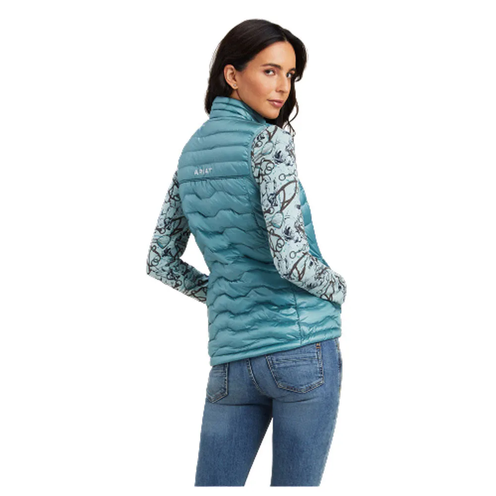 10041375 Ariat Women's Ideal Down Vest - Iridescent Artic