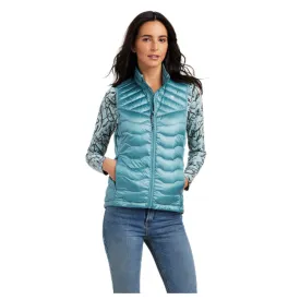 10041375 Ariat Women's Ideal Down Vest - Iridescent Artic