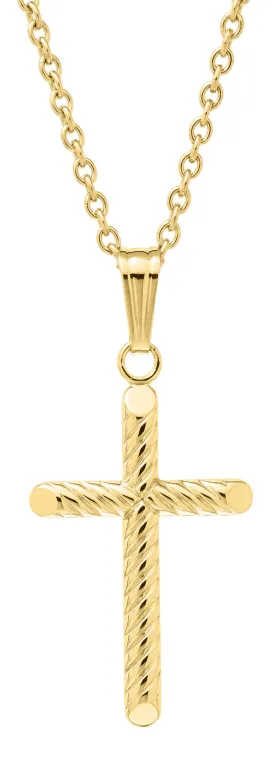 14K Gold Filled Children's Cross Necklace