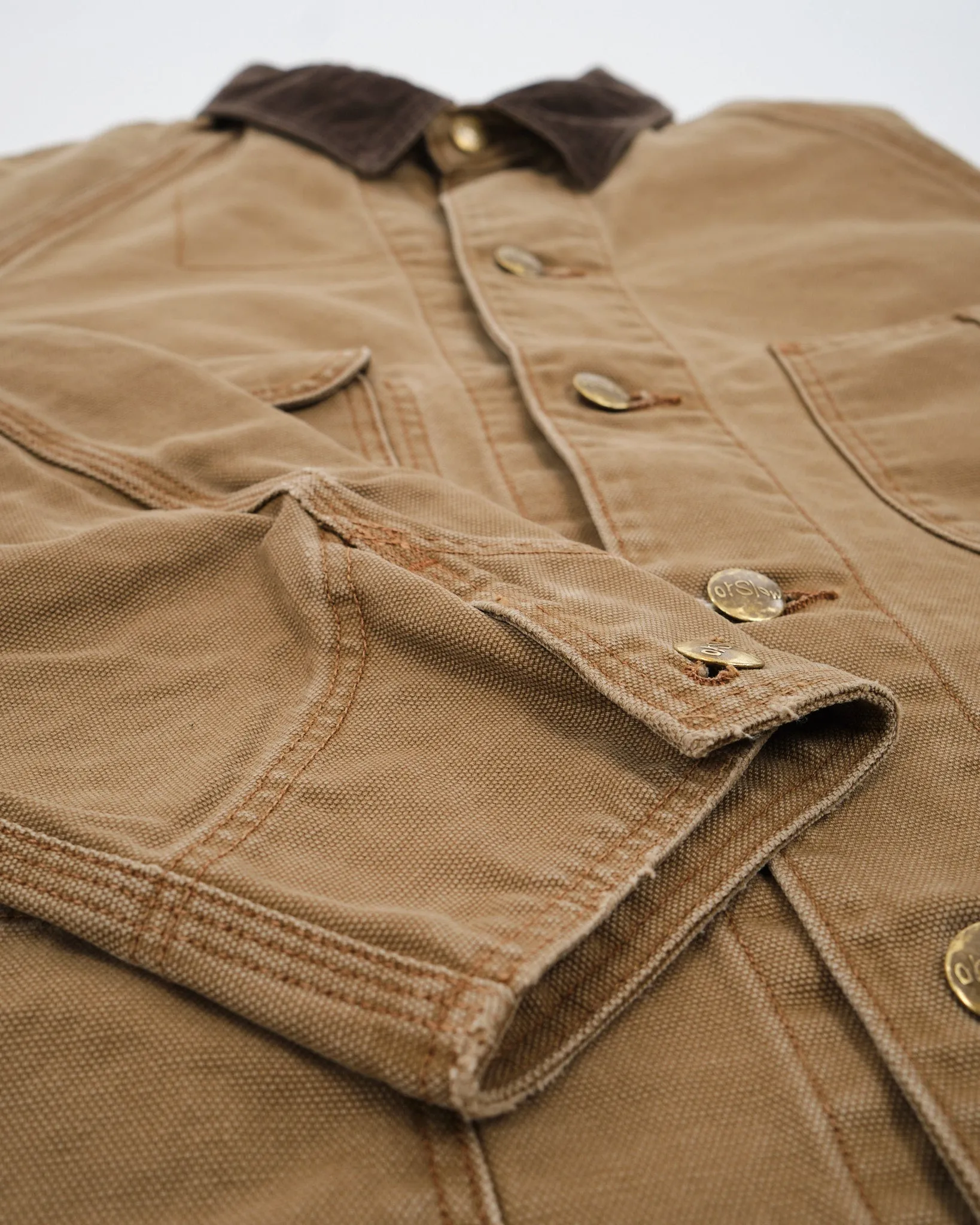 1950'S BROWN DUCK COVERALL