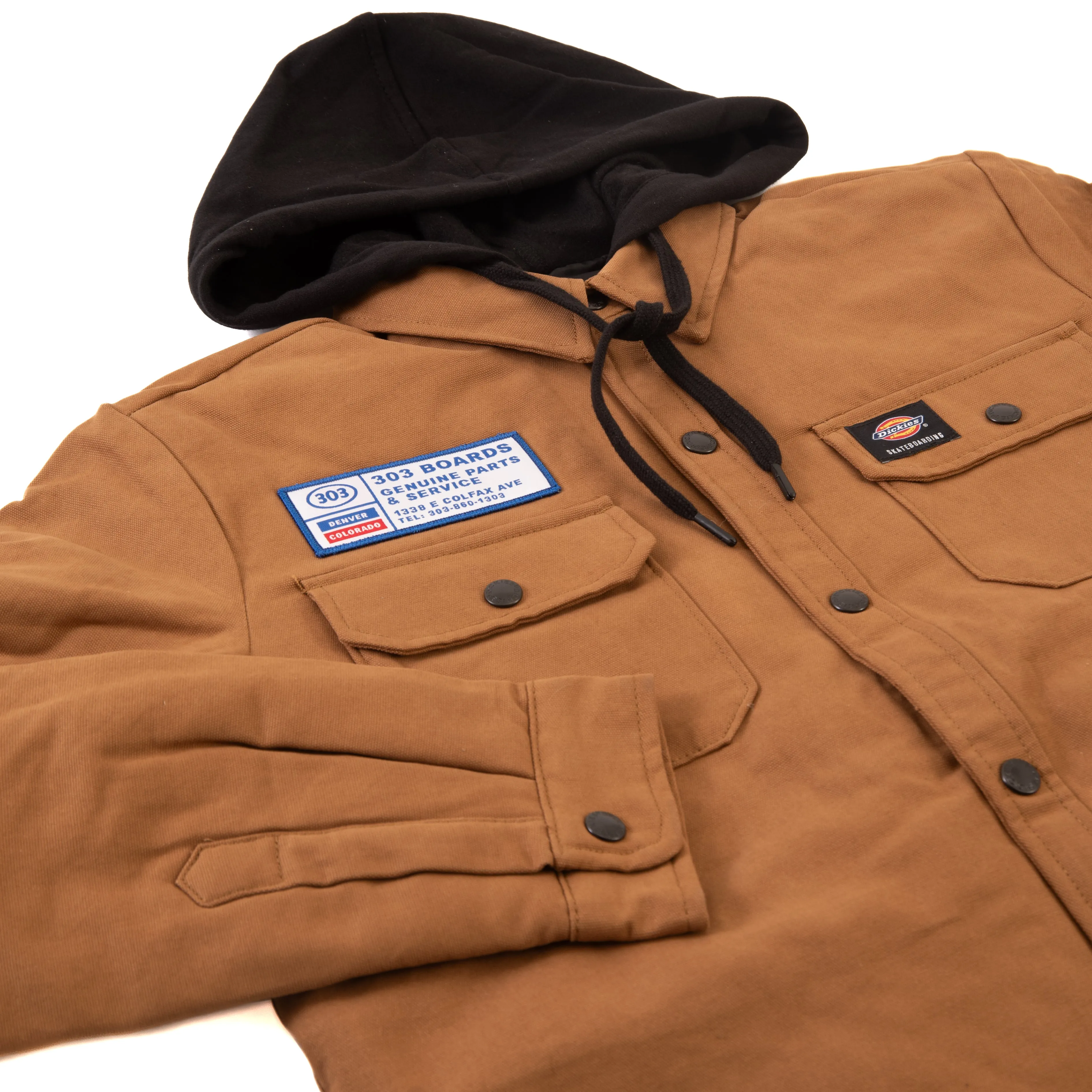 303 Boards - Dickies x 303 Boards Genuine Parts Jacket (Brown Duck)