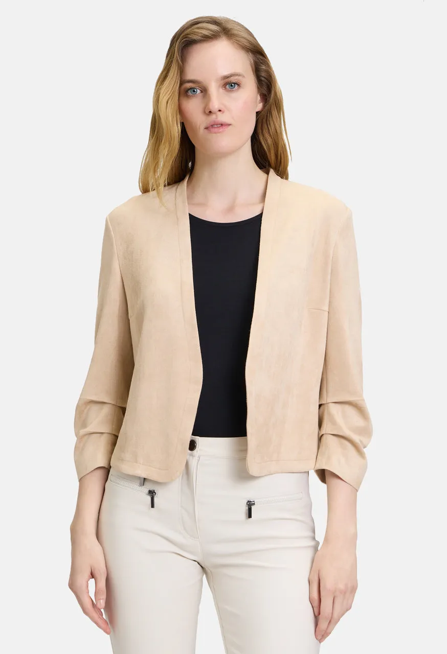 3/4 Sleeve Short Blazer