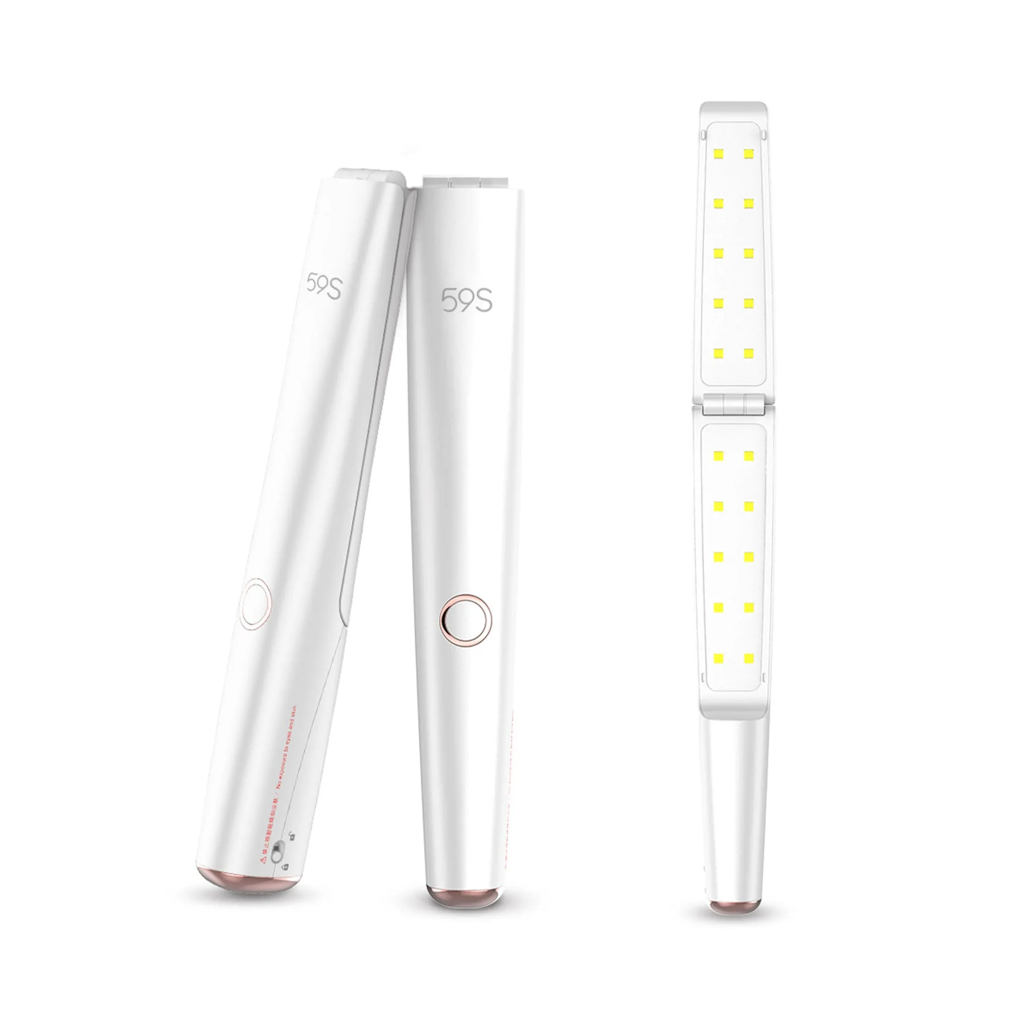 59S UVC LED Sterilizing Wand (X5) - White