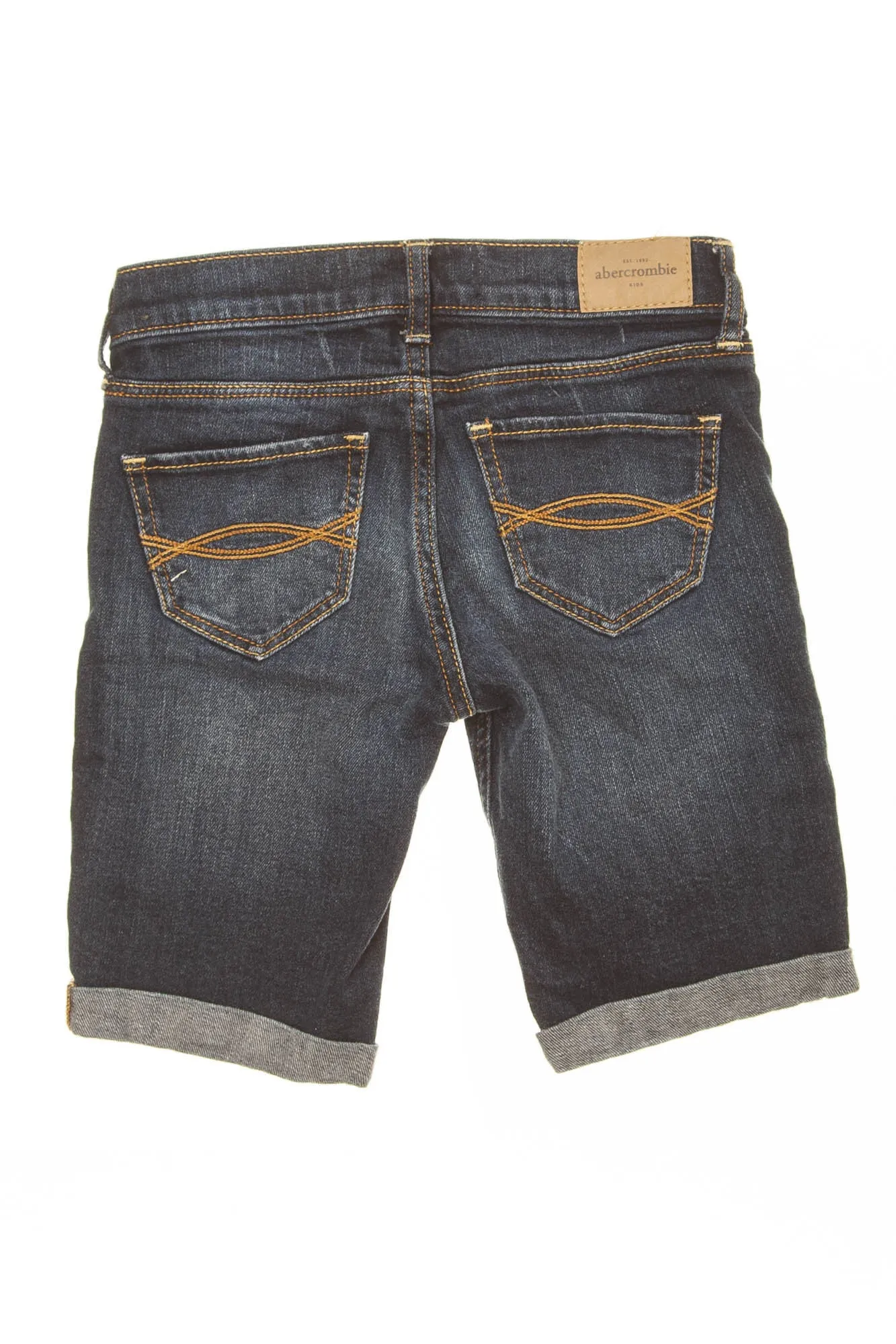 Abercrombie Kids - Dark Wash Bermuda Shorts - 8