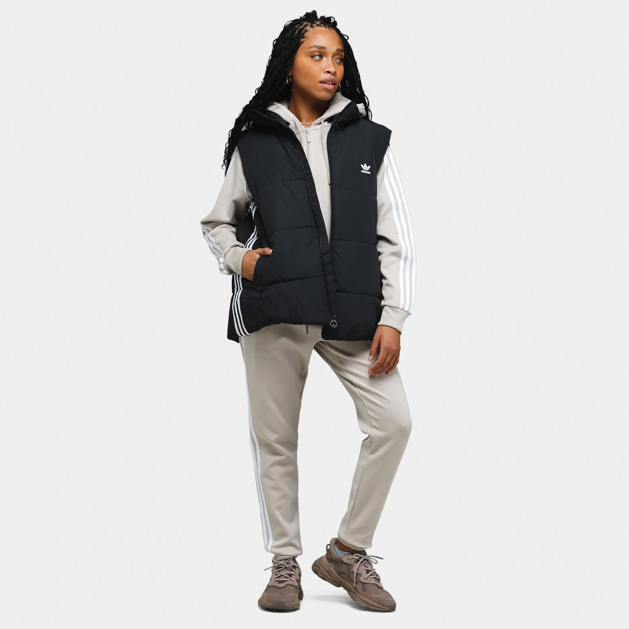 adidas Originals Women's Puffer Vest / Black