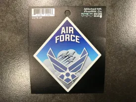 Air Force Diamond Outdoor Tough Decal