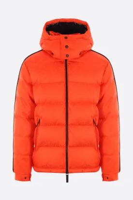 Alpbach logoed jacquard nylon down jacket