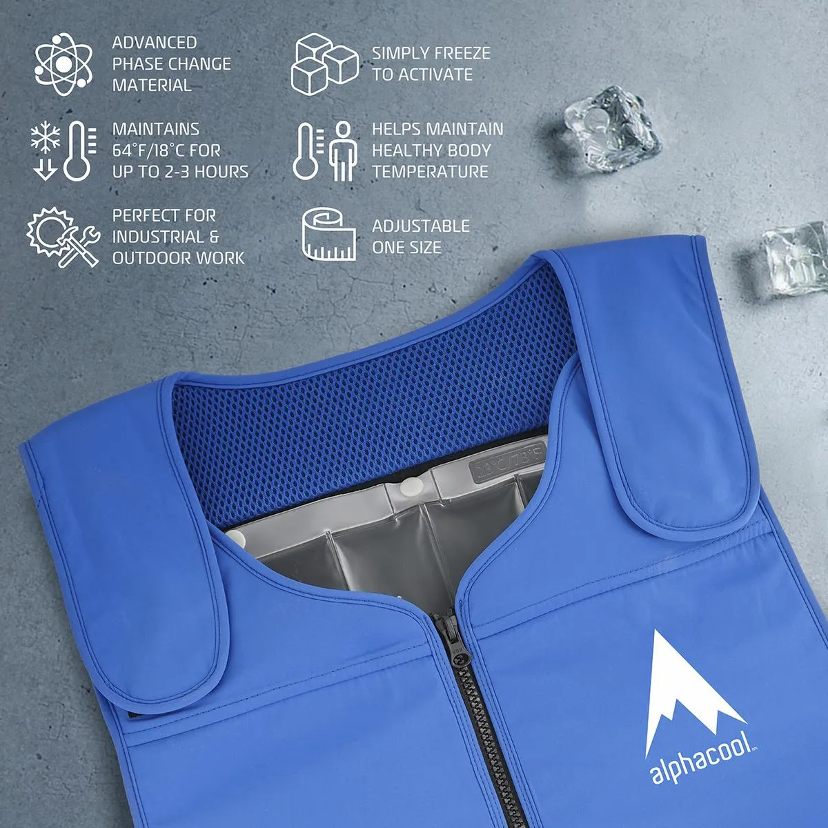 AlphaCool Tundra Phase Change Cooling Vest