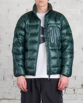 and wander Diamond Stitch Down Pertex Jacket Green