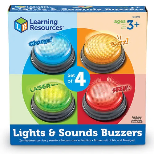 Answer Buzzers - Set of 4