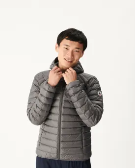 Anthracite Lightweight down jacket Nico