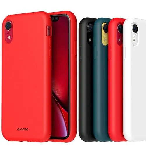 Araree Typo-Skin iPhone XR Red