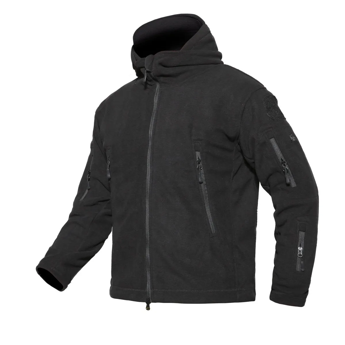 Archon Warm Fleece Hooded Tactical Military Jacket Coat