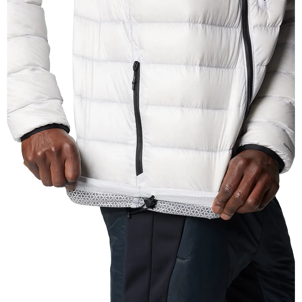 Arctic Crest™ Down Hooded Jacket - Nimbus Grey