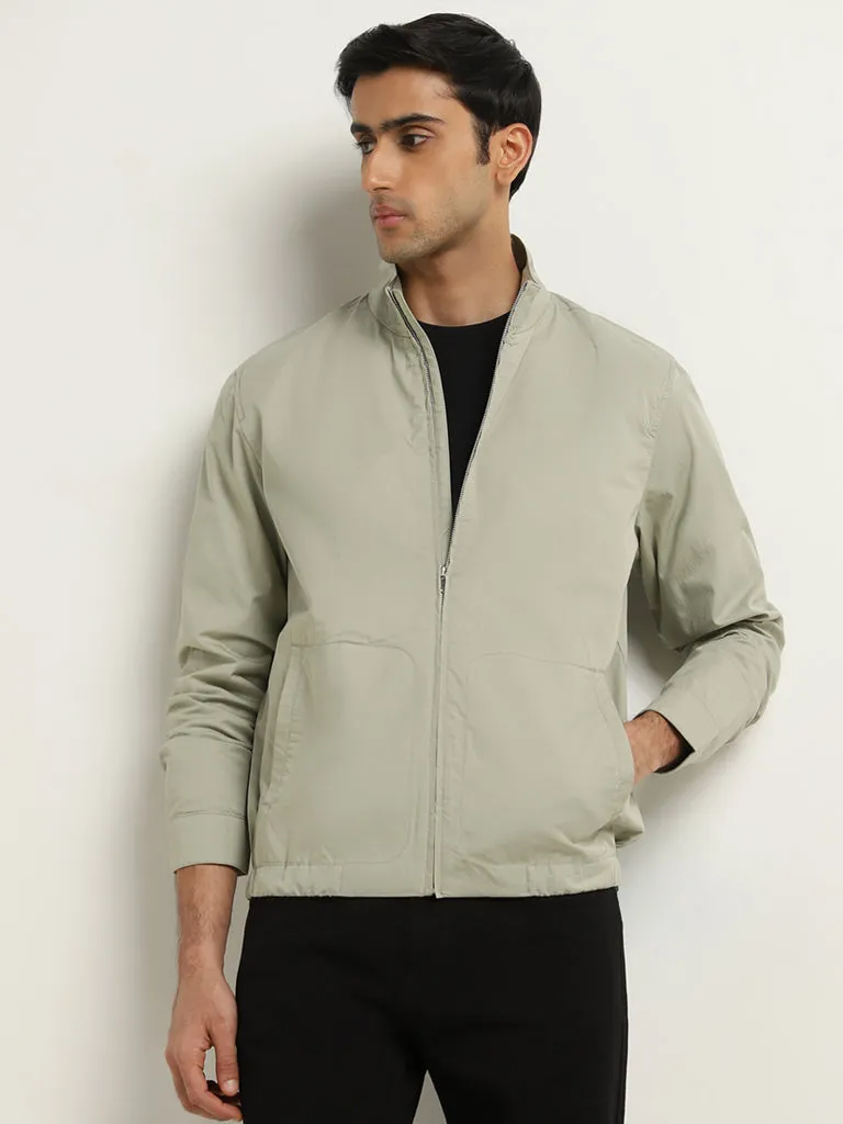 Ascot Light Sage Relaxed-Fit Jacket