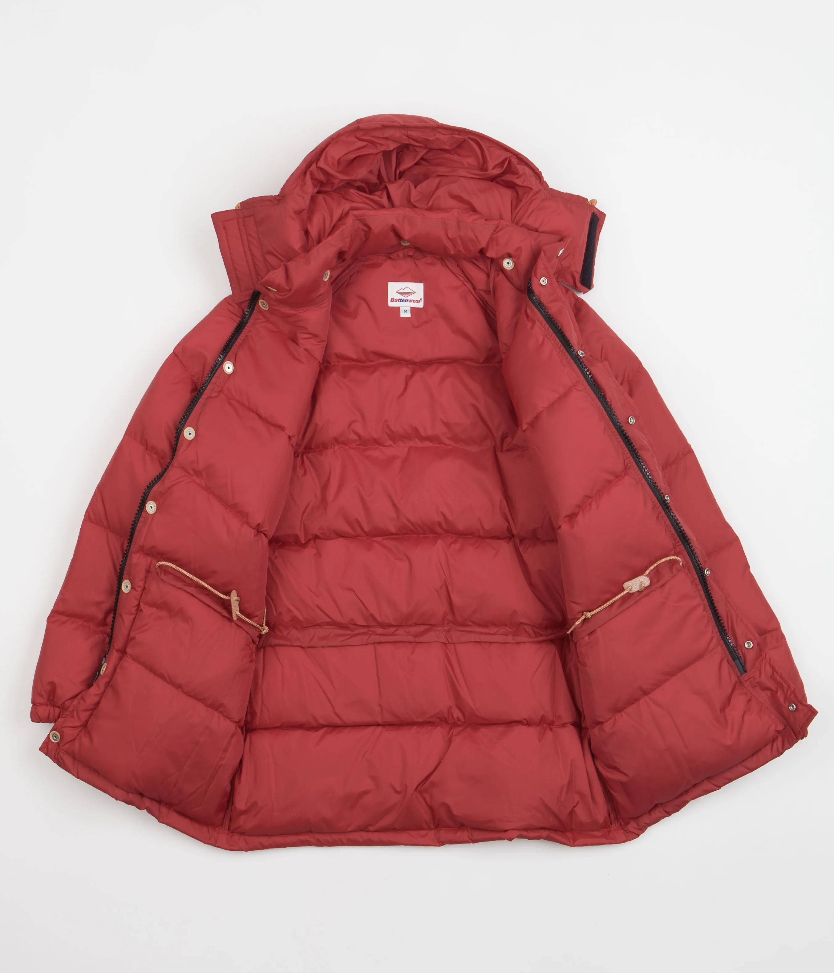 Battenwear V2 Batten-Down Parka - Dark Red