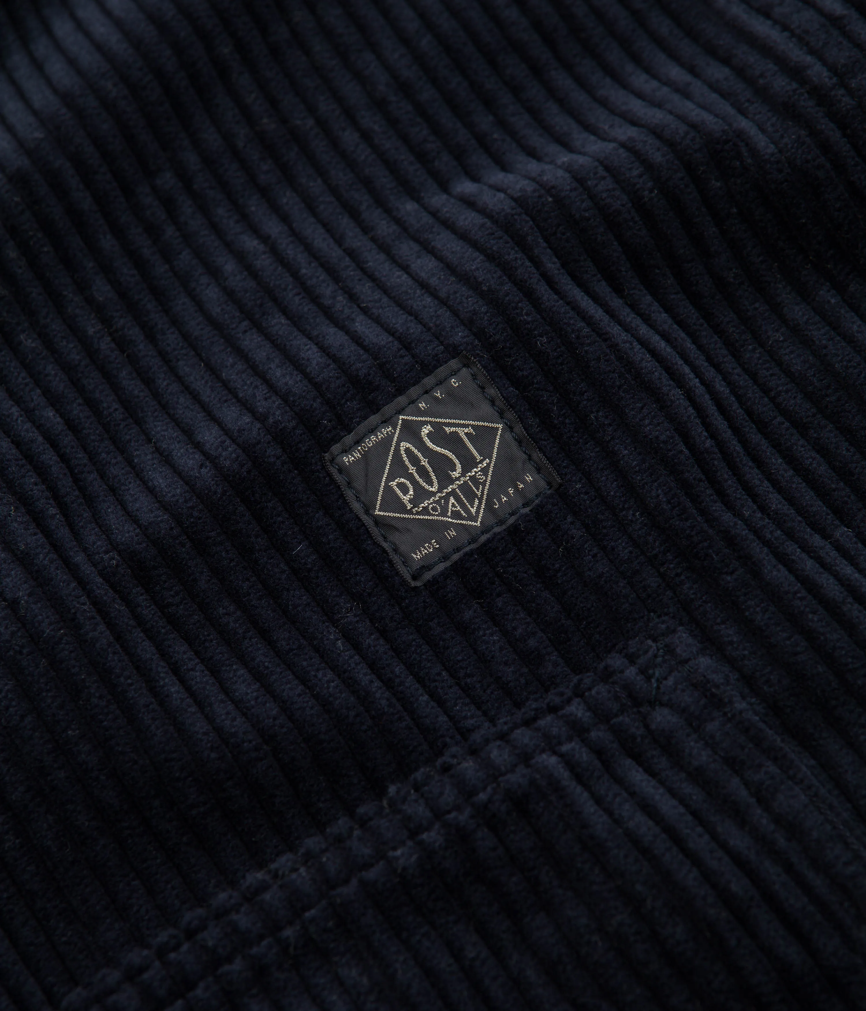 Battenwear x Post Overalls SB40 Hooded Jacket - Navy