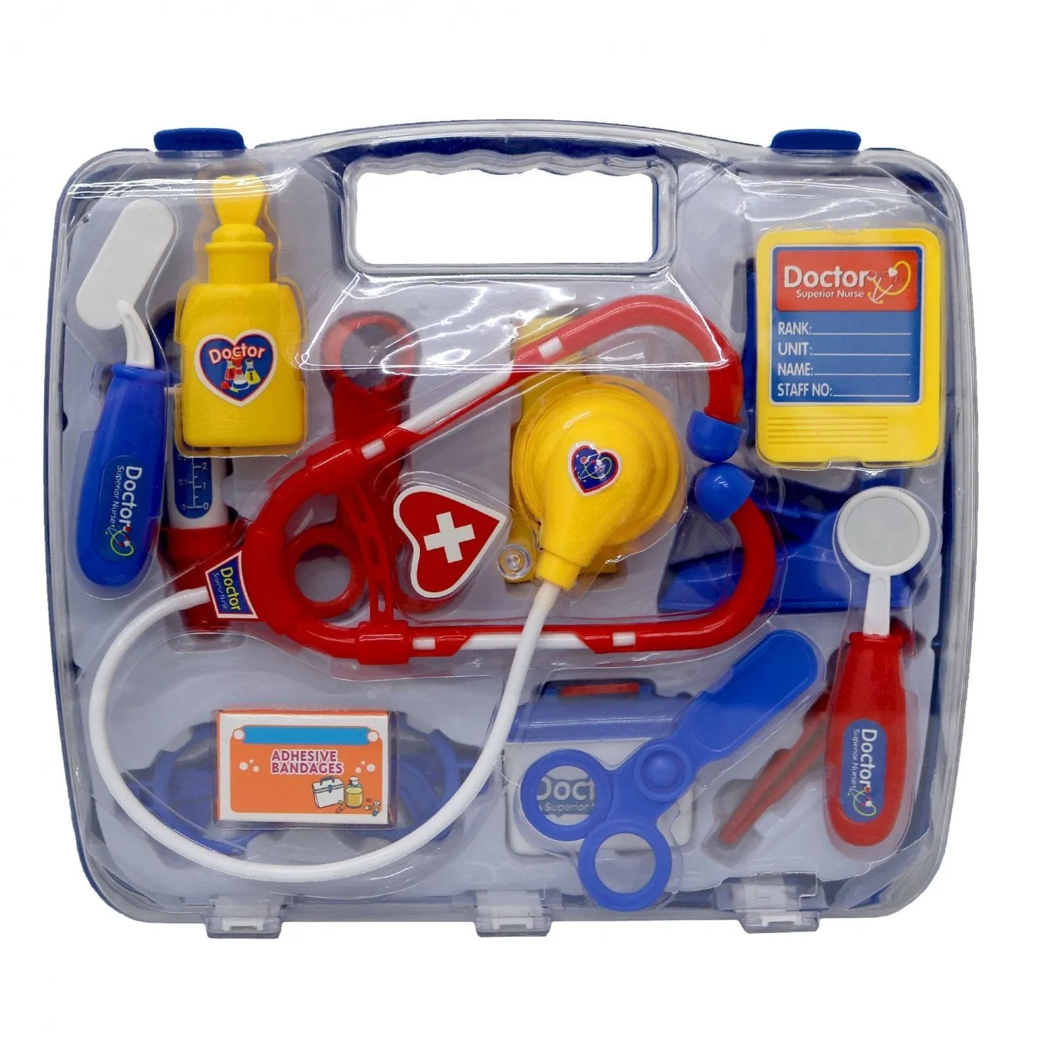 BCD Medical Kit: Our Children's Play Medical Kit contains everything for your little Doctor's and Nurse's imaginations in a fun and educational way - 214115