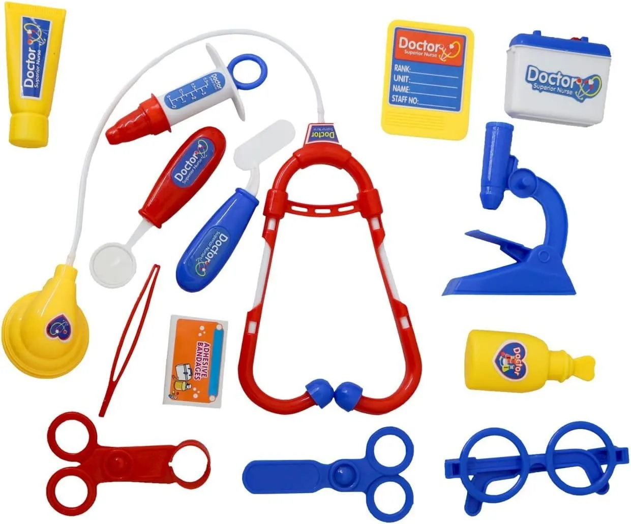 BCD Medical Kit: Our Children's Play Medical Kit contains everything for your little Doctor's and Nurse's imaginations in a fun and educational way - 214115