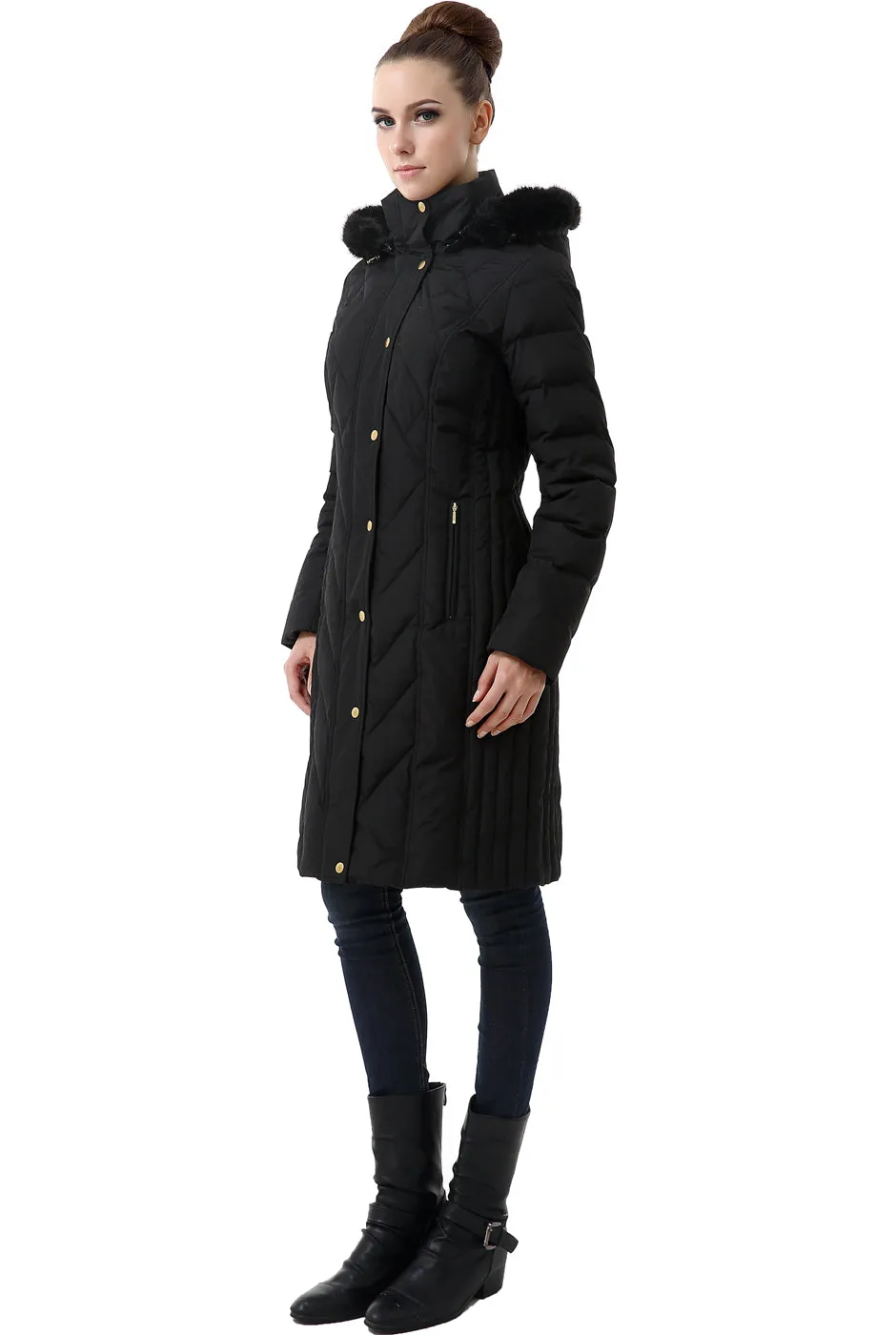 BGSD Women's "Addi" Waterproof Down Parka Coat - Plus