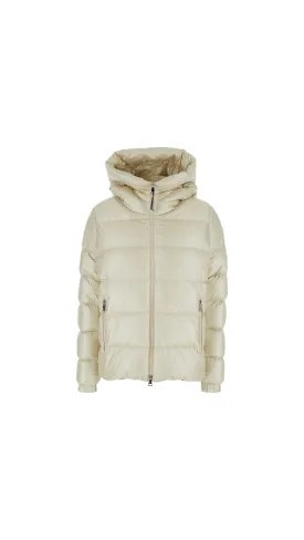 Biron Short Down Jacket - White