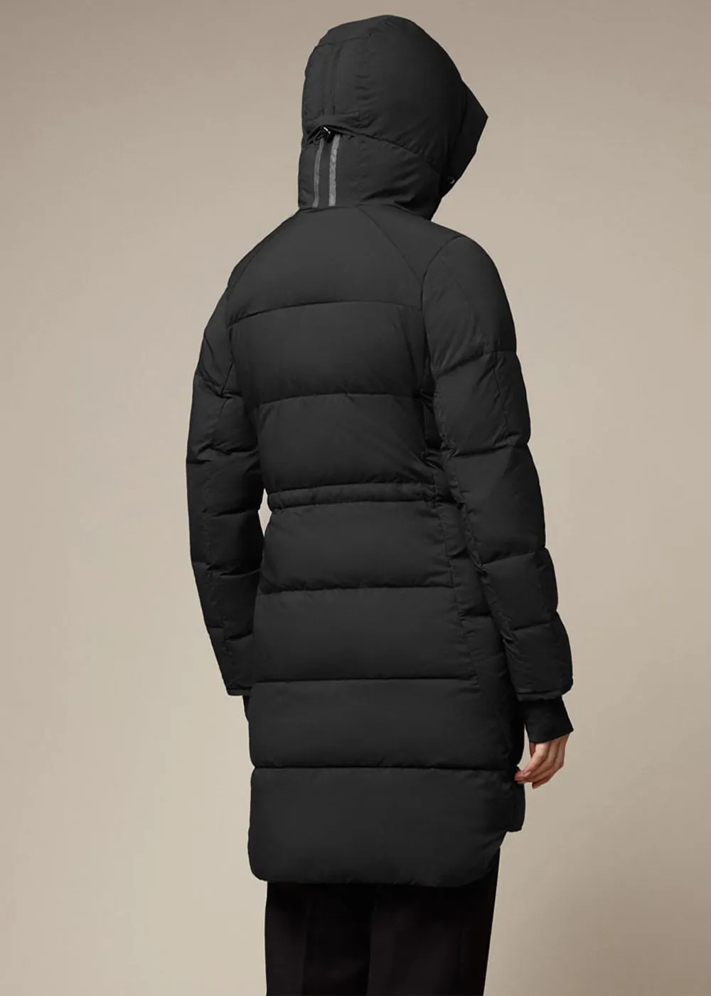 Black Alliston Down Coat (Fusion Fit)