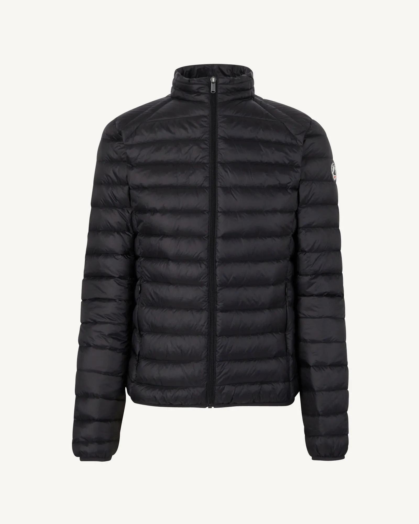 Black Lightweight down jacket Mat