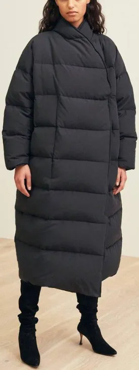 'Bondy' Black Puffer Coat