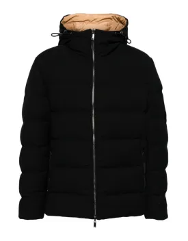 BOSS padded hooded down jacket