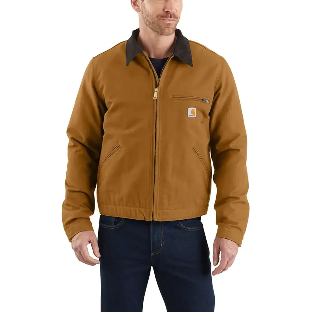 Carhartt 103828 Relaxed Fit Duck Blanket Lined Detroit Jacket