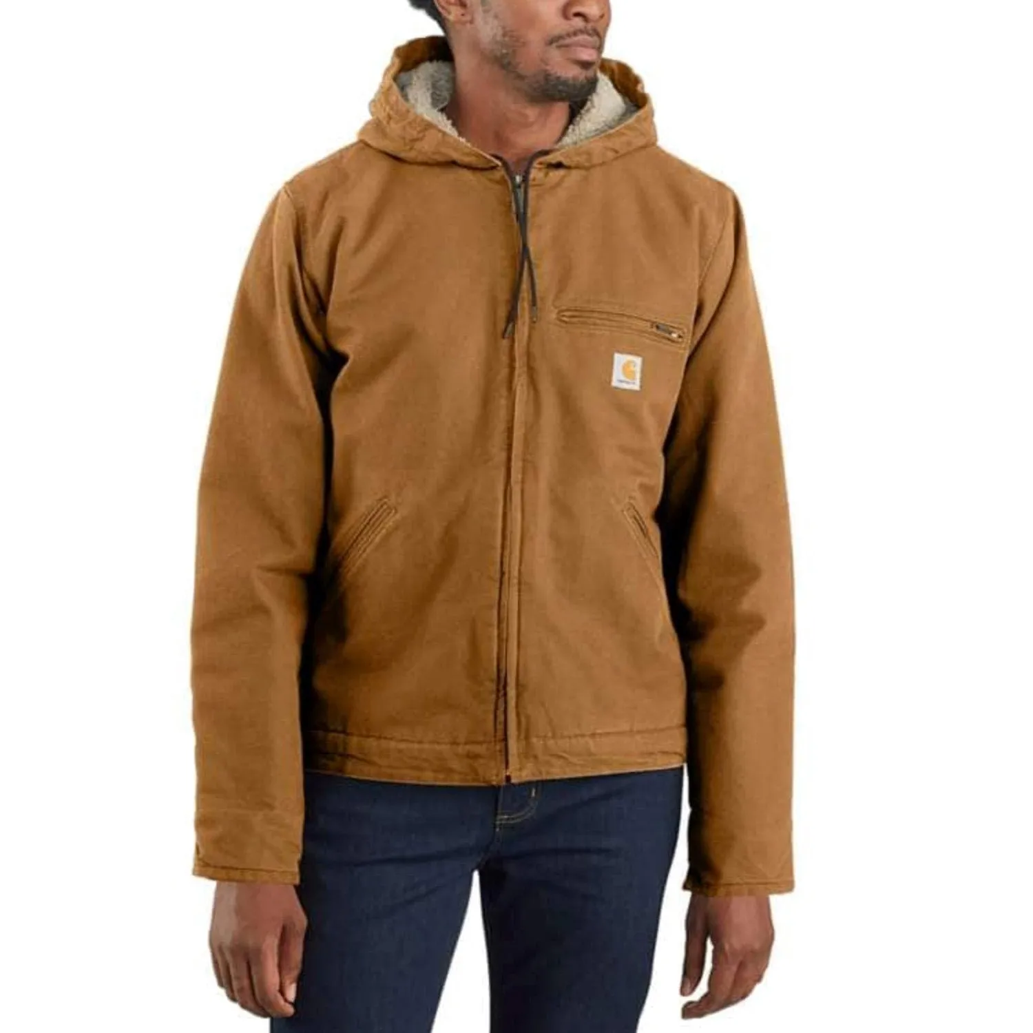 Carhartt Men's Heavyweight Duck Sherpa-Lined Jacket