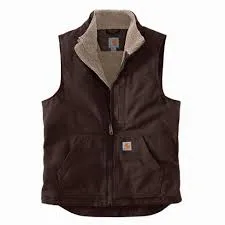 Carhartt Washed Duck Sherpa Lined Mock Vest