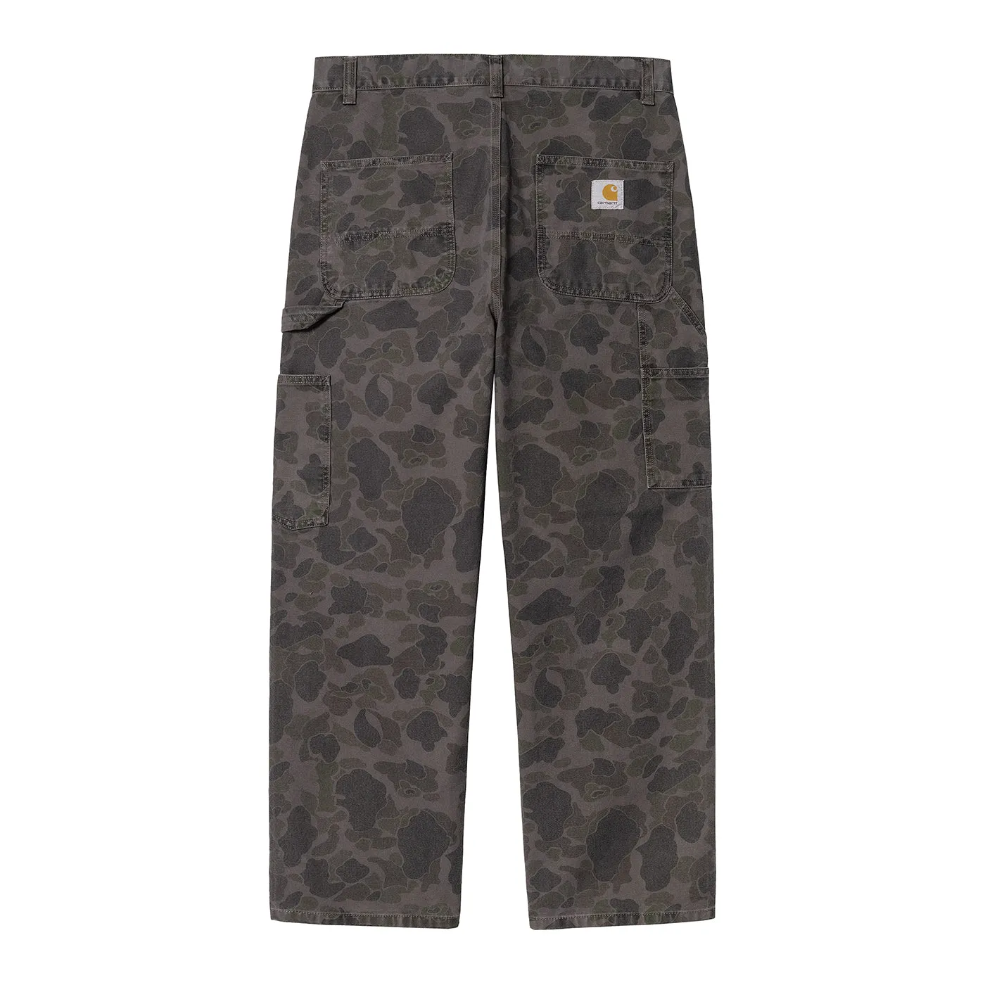 Carhartt WIP Duck Single Knee Pant - Camo Duck Green / Graphite