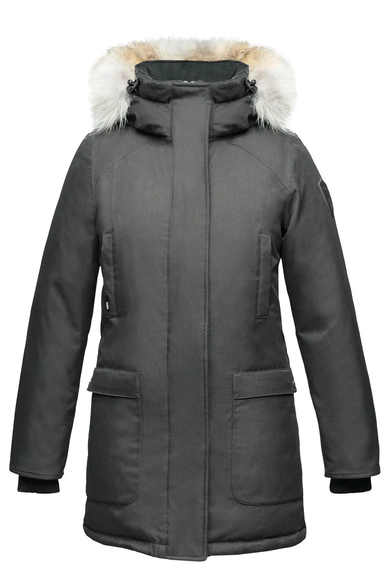 Carla Women's Parka CH Steel Grey