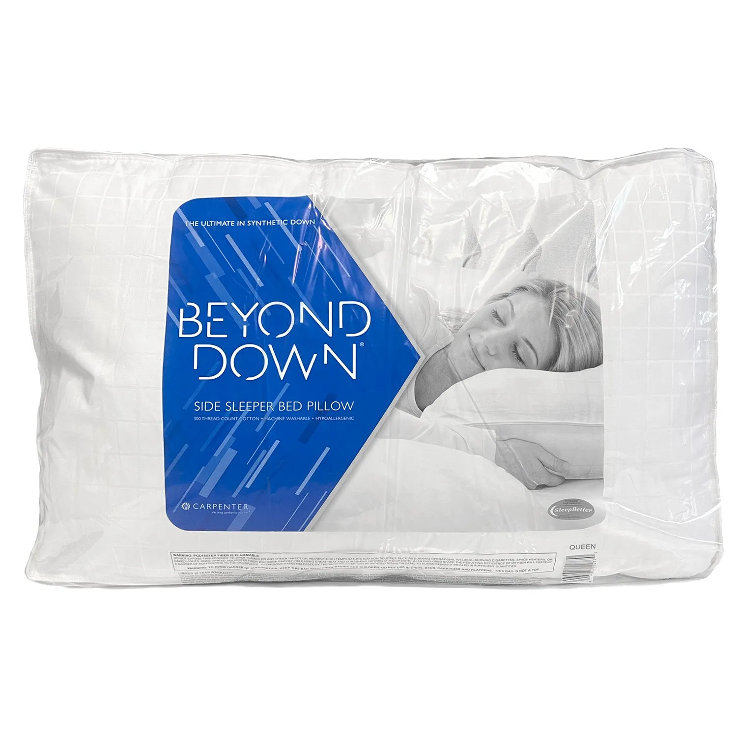 Carpenter Co. Beyond Down Pillow | Side Sleeper