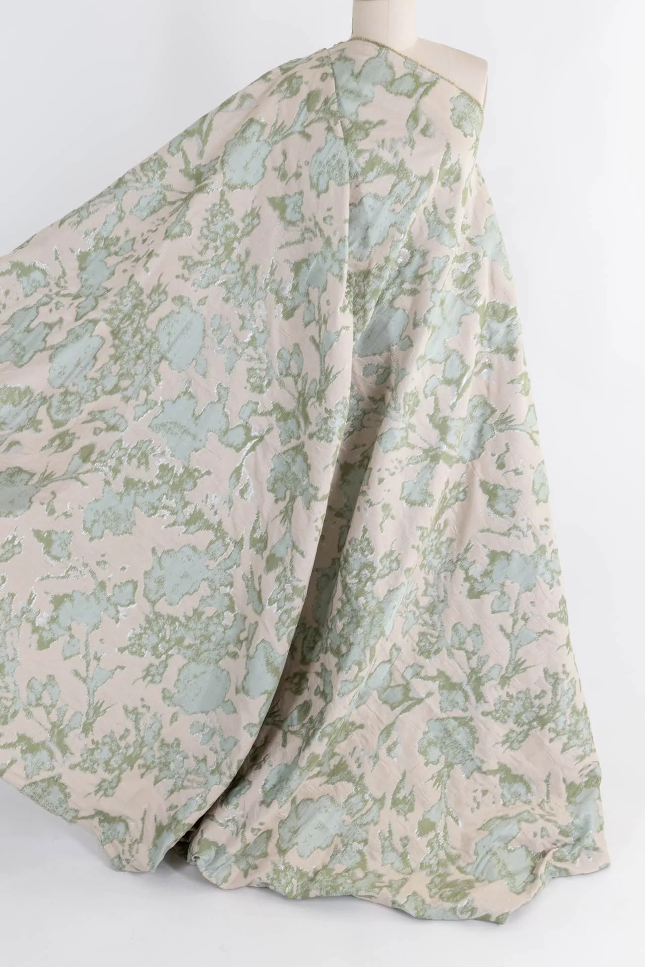 Celadon Brocade Woven