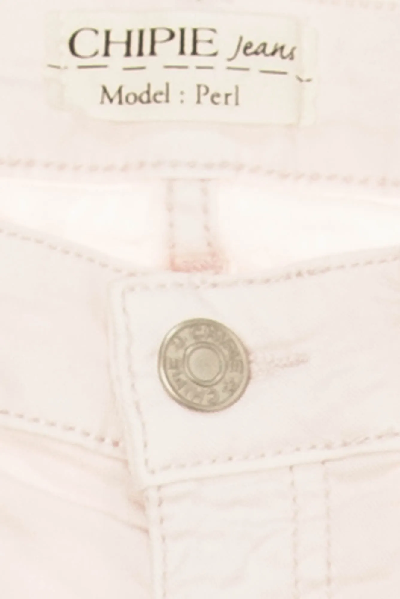 Chipie Jeans - "Perl" Light Pink Jeans - 6