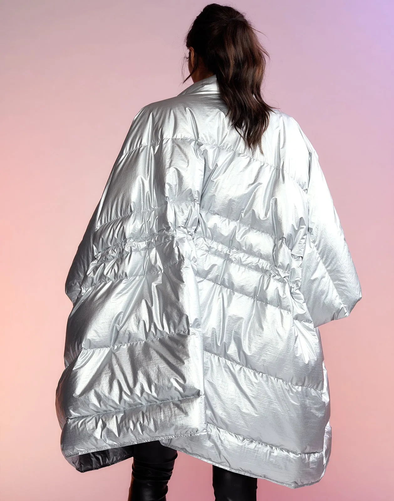 Chrome Puffer Jacket