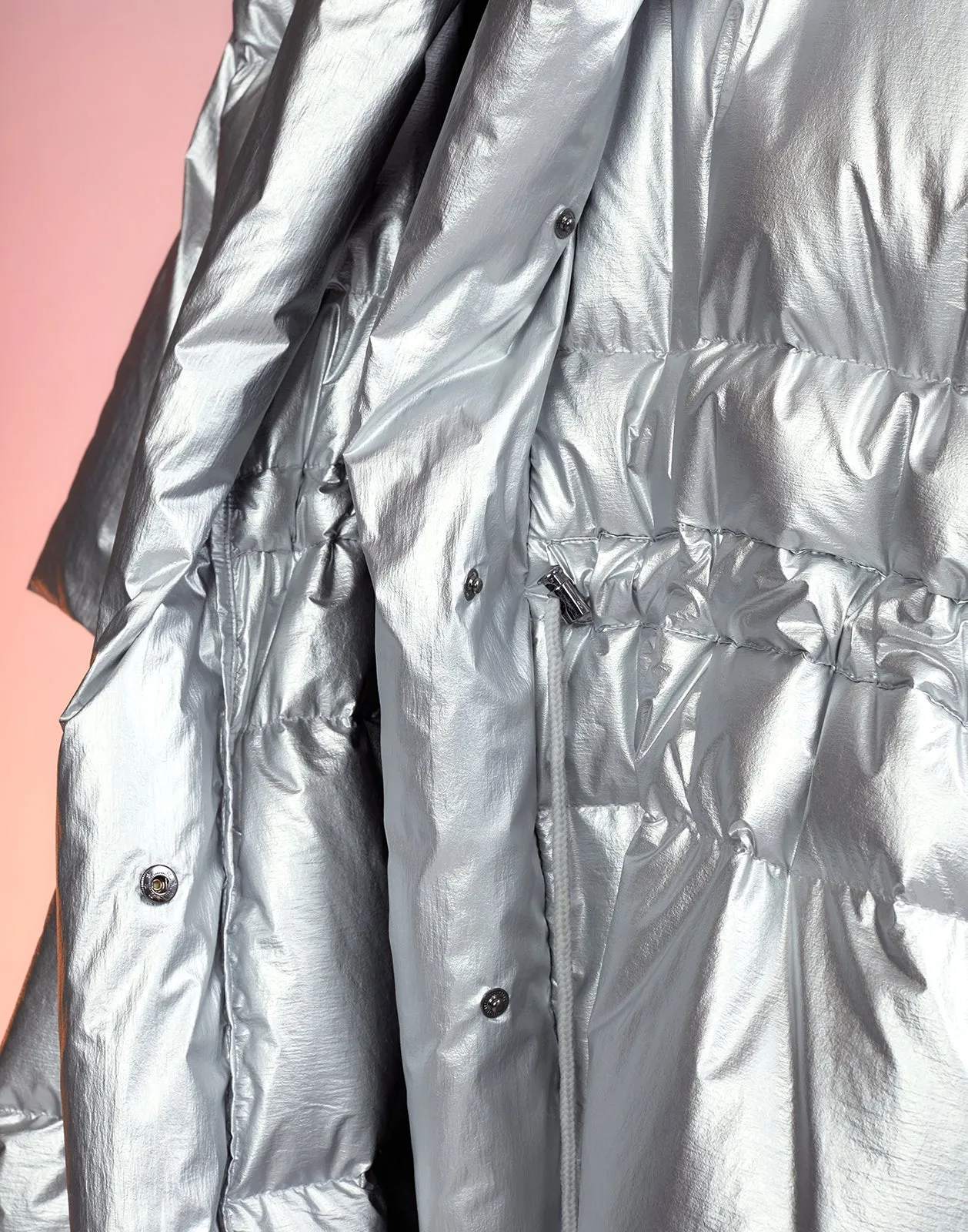 Chrome Puffer Jacket