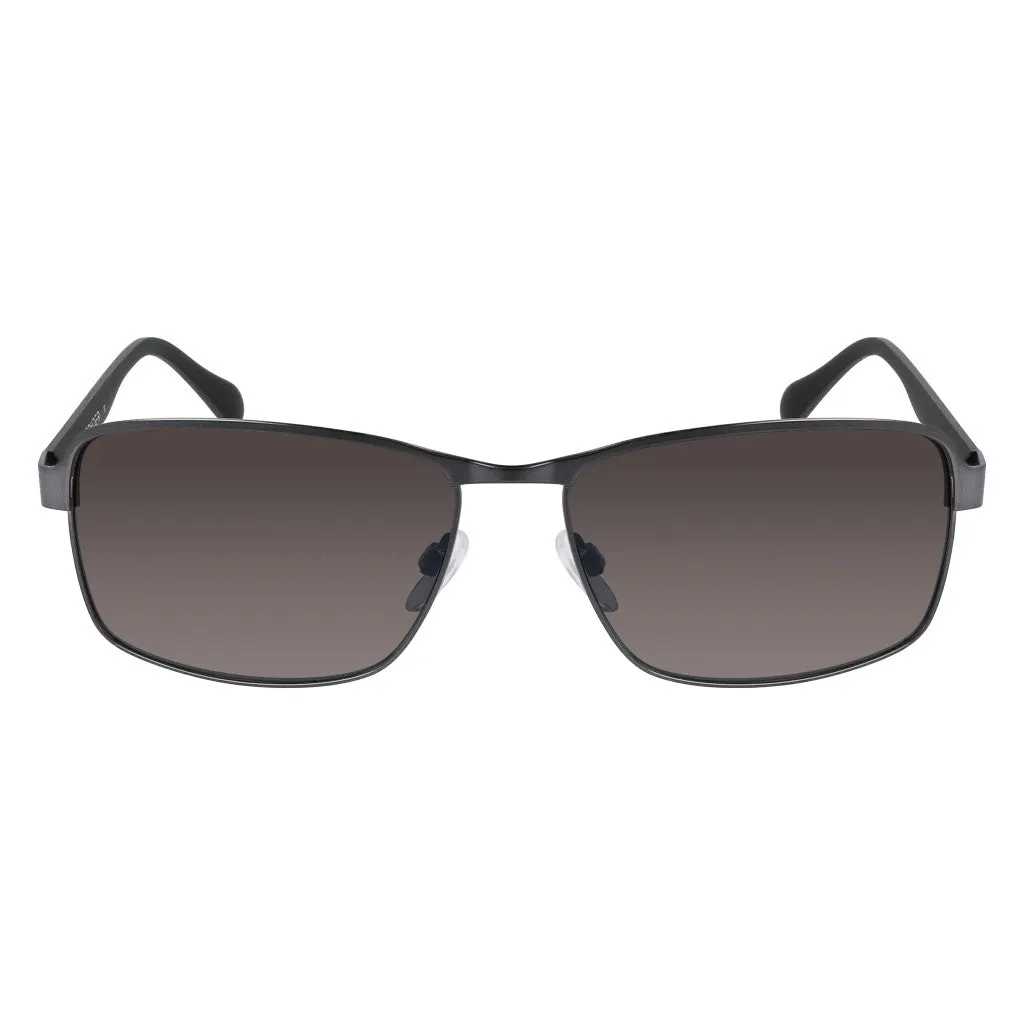 Classic Metal Rectangle Sunglasses - Graphite