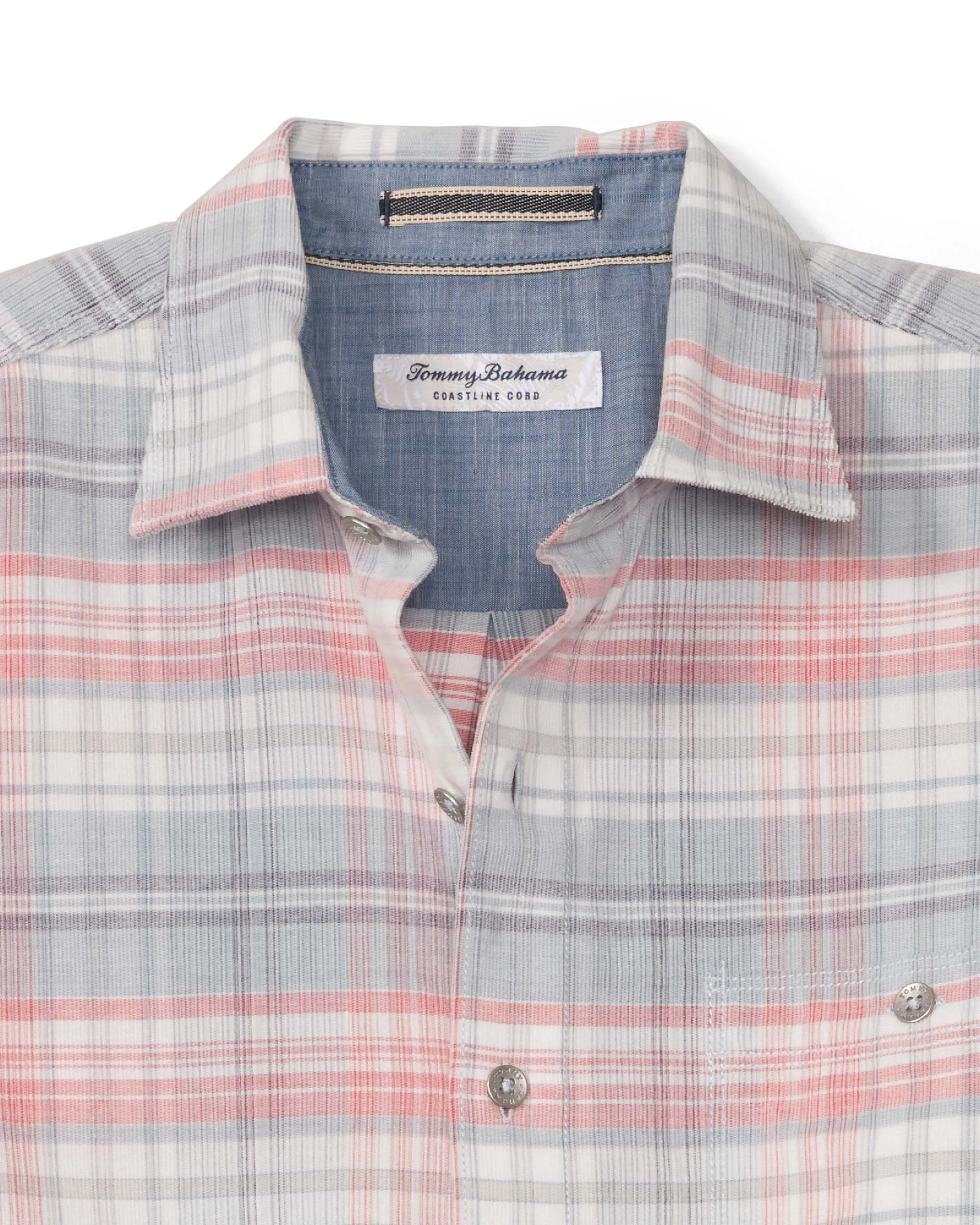 Coastline Cord Carmel Plaid Shirt