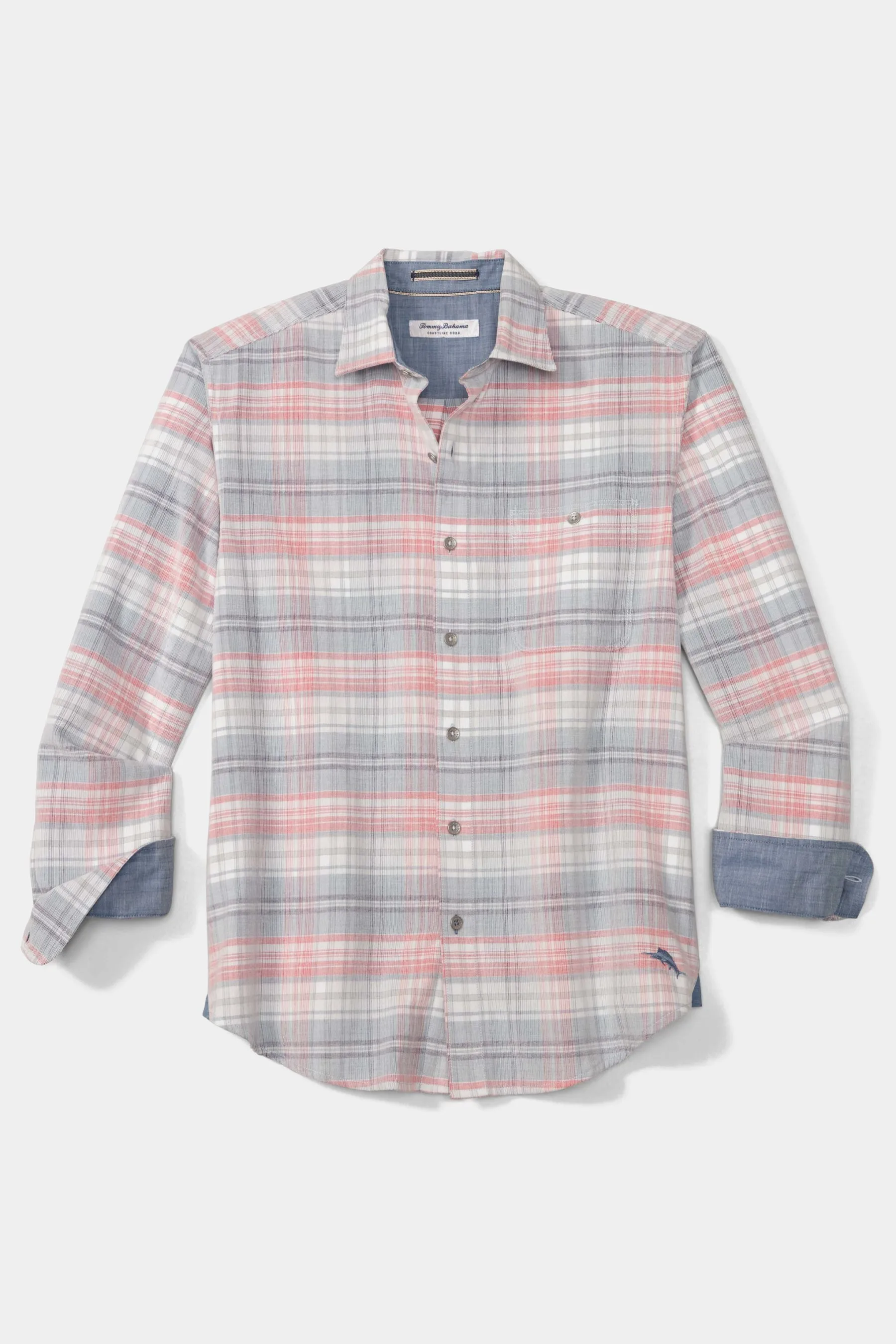 Coastline Cord Carmel Plaid Shirt