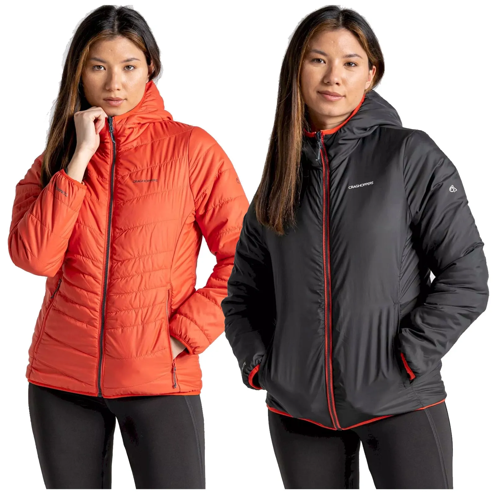 Craghoppers Ladies Compresslite VI Reversible Hooded Jacket