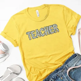 Daisy Teacher Tee