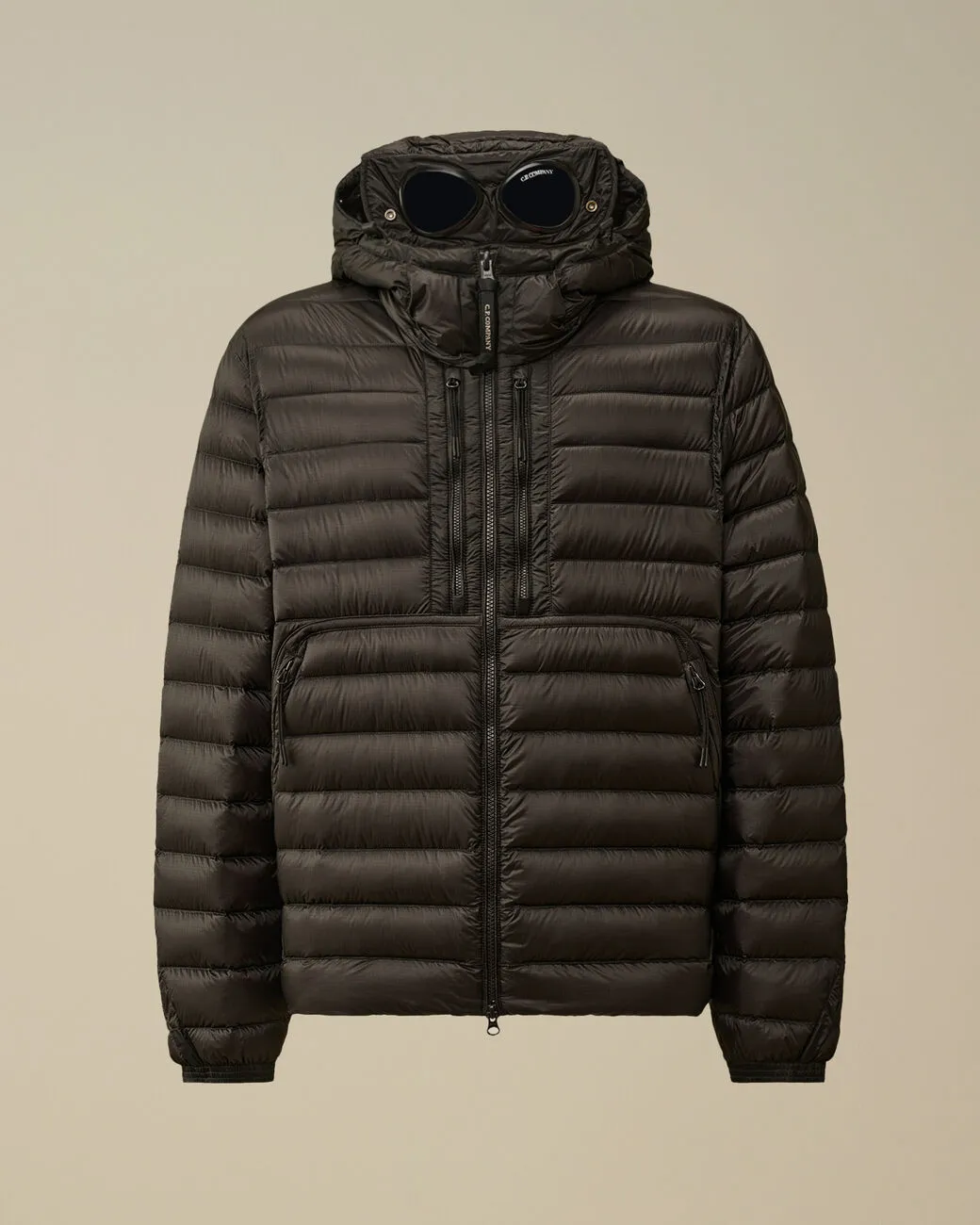 D.D. Shell Goggle Down Jacket Black