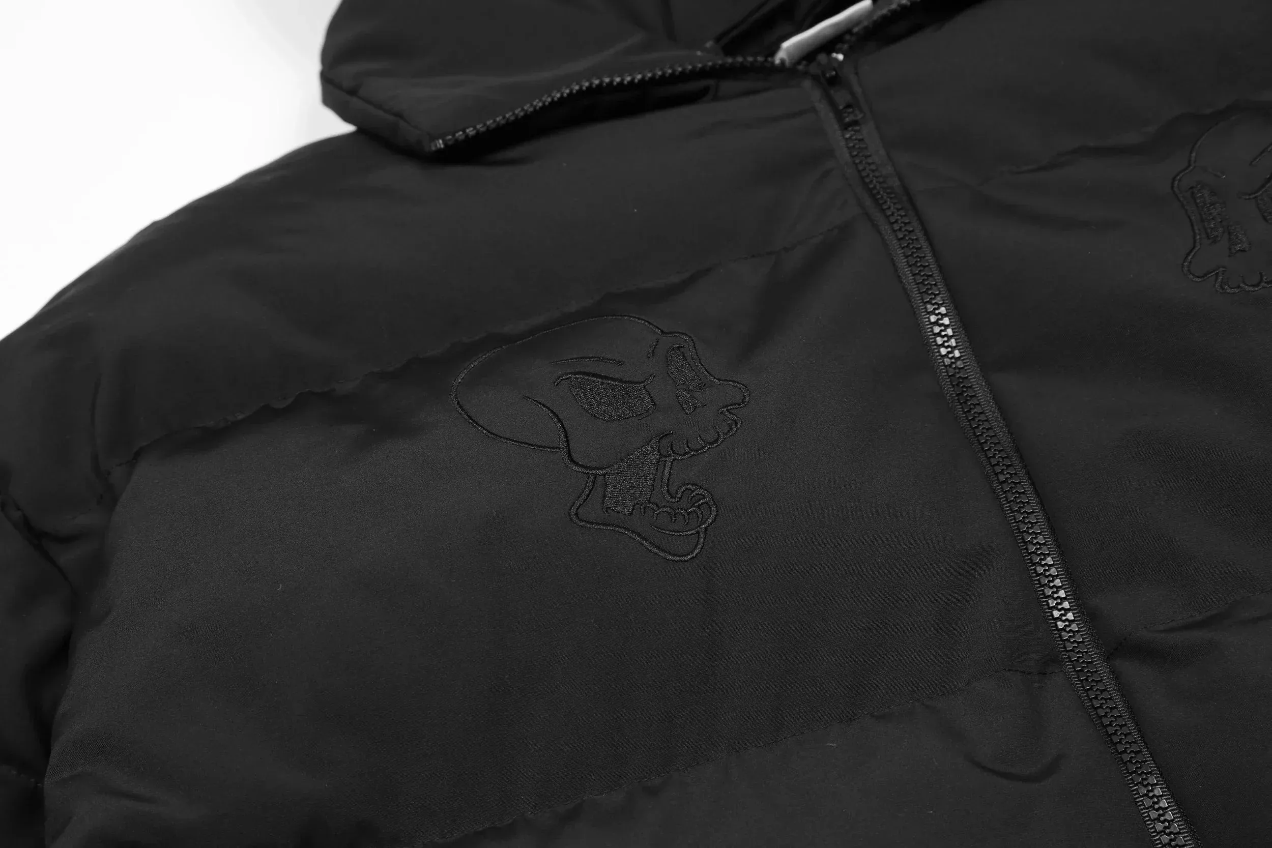 Devil | Black Puffer Jacket