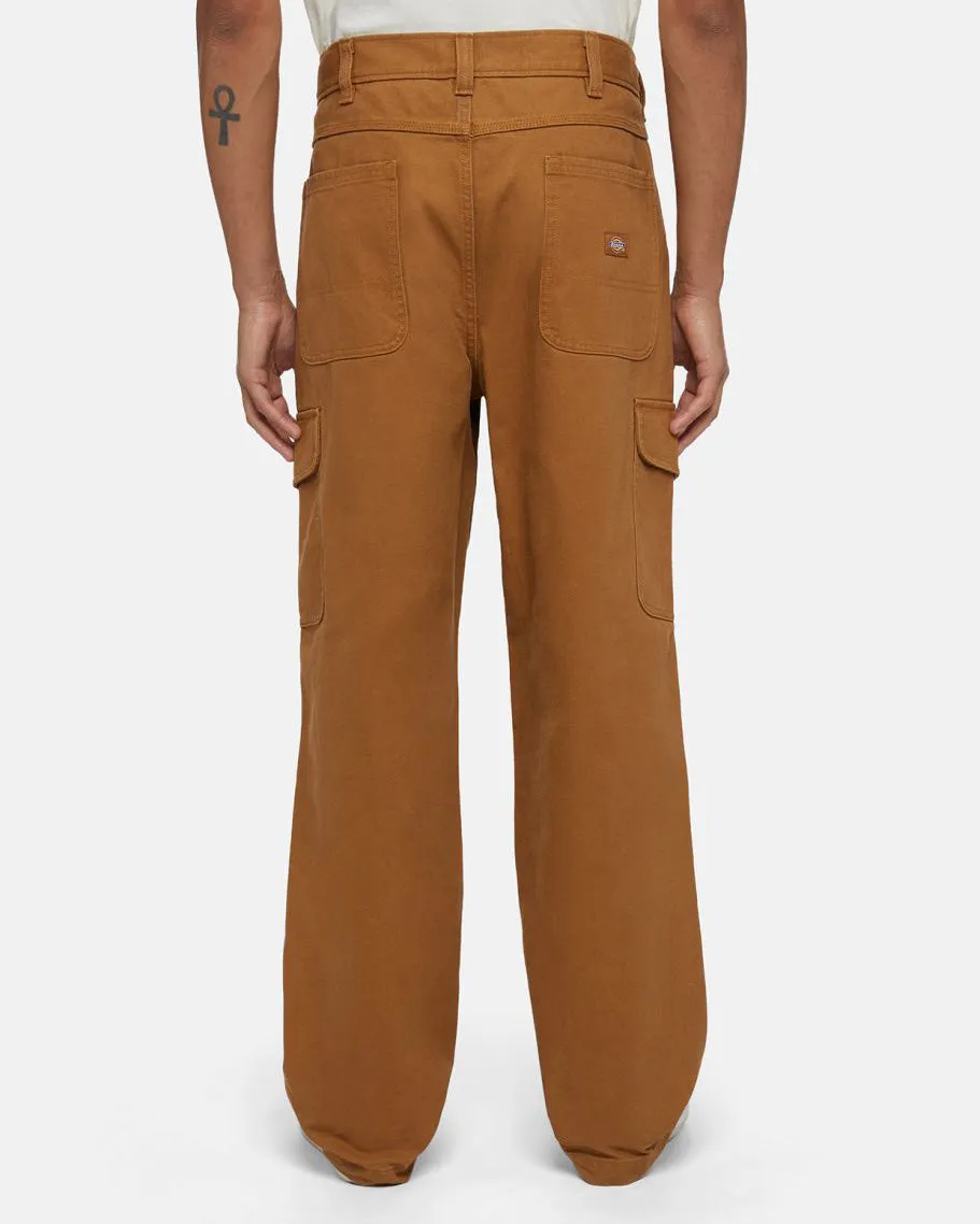 Dickies Duck Canvas Cargo Trousers - Brown Duck