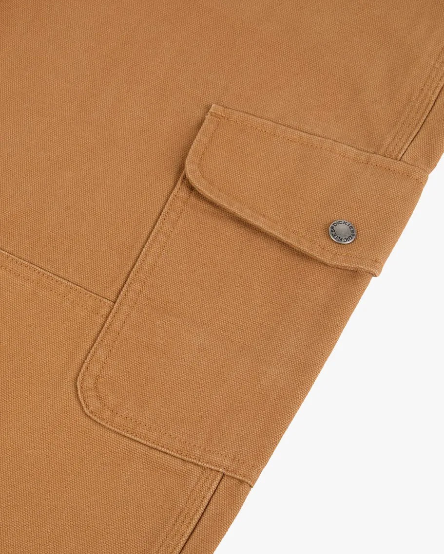 Dickies Duck Canvas Cargo Trousers - Brown Duck