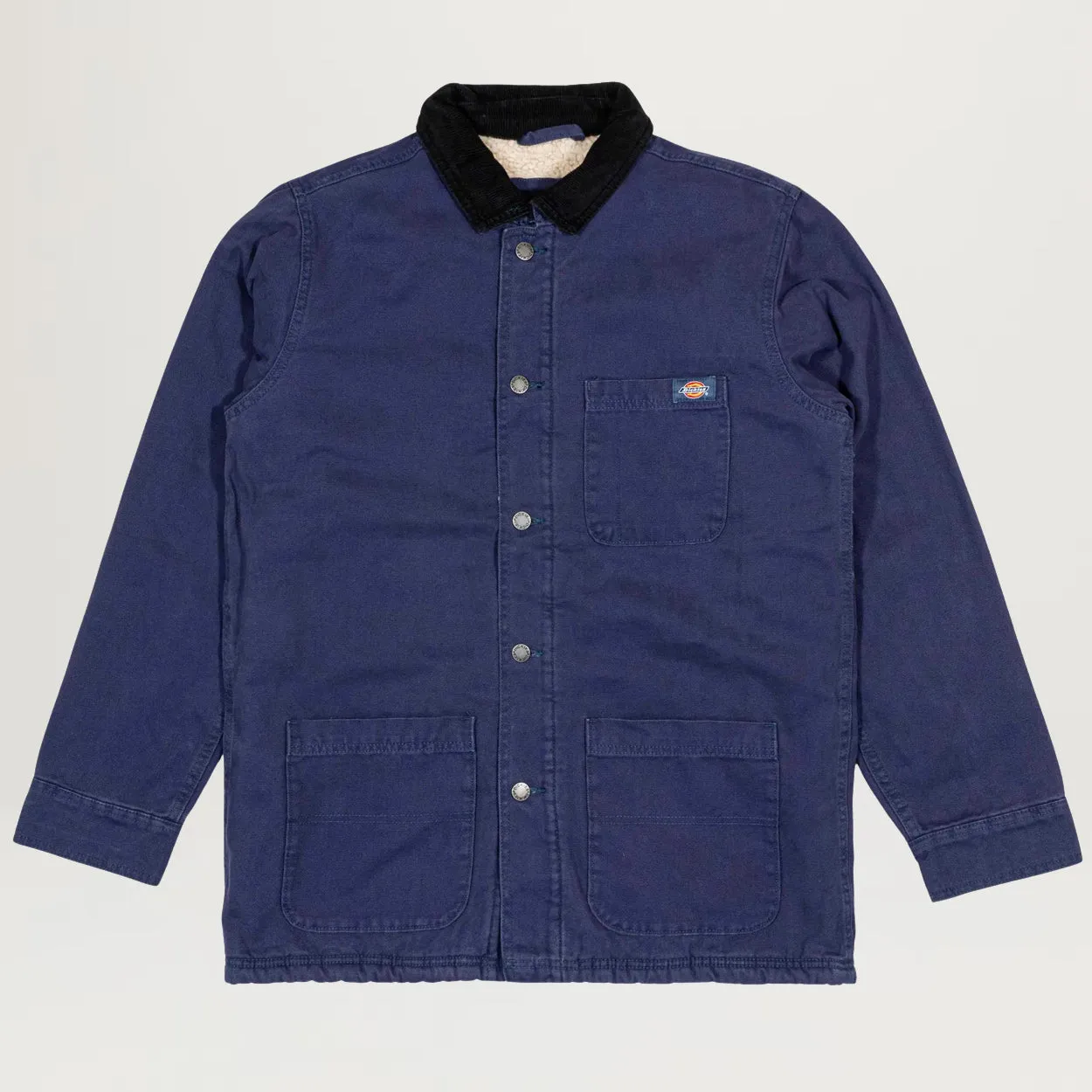 Dickies Duck Lined Chore Jacket (Stonewashed Navy)