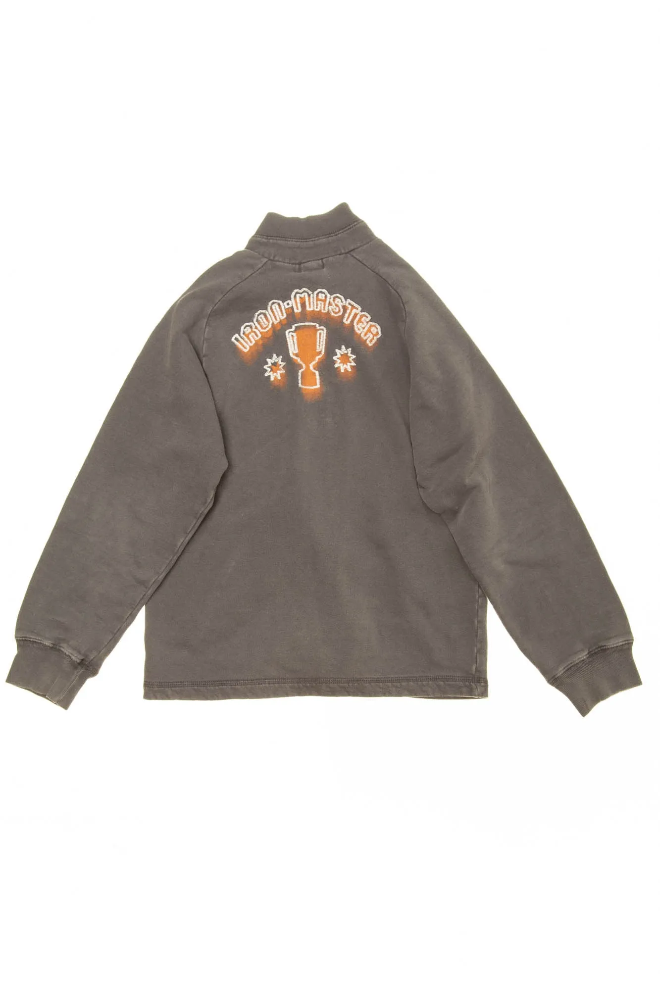 Diesel - Brown Long Sleeve Zip Up Sweatshirt